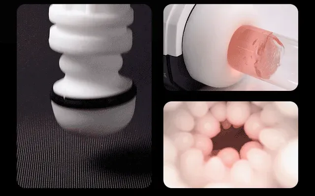 App-Controlled Telescopic Masturbator with LCD — image 5 of 12