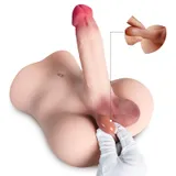 Male Torso Doll – 2.7 kg Half-Body Doll with 360° Bendable Dildo — thumbnail 5 of 11