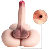 Male Torso Doll – 2.7 kg Half-Body Doll with 360° Bendable Dildo — thumbnail 6 of 11
