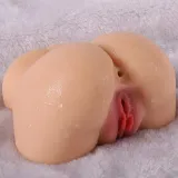 Compact TPE Hip Onahole with Two Openings — thumbnail 3 of 8