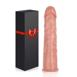 Realistic Penis Sleeve – 18 cm Hollow Flesh-Tone Sleeve with Firm Tip — thumbnail 1 of 7