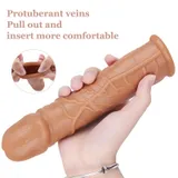 Realistic Penis Sleeve – 18 cm Hollow Flesh-Tone Sleeve with Firm Tip — thumbnail 5 of 7