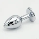 Polished Stainless Steel Anal Plug — S, M or L — thumbnail 1 of 4