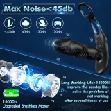 Remote Thrusting and Vibrating Plug with Dual Rings — thumbnail 11 of 19