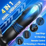 Remote Thrusting and Vibrating Plug with Dual Rings — thumbnail 18 of 19