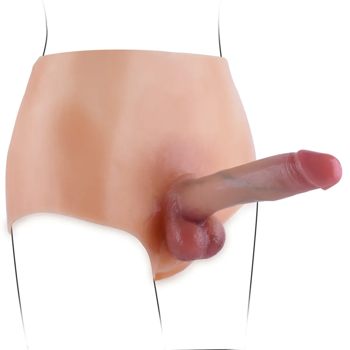 Silicone Wearable Dildo Pants with Adjustable Angle — image 6 of 15