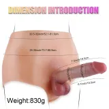 Silicone Wearable Dildo Pants with Adjustable Angle — thumbnail 8 of 15