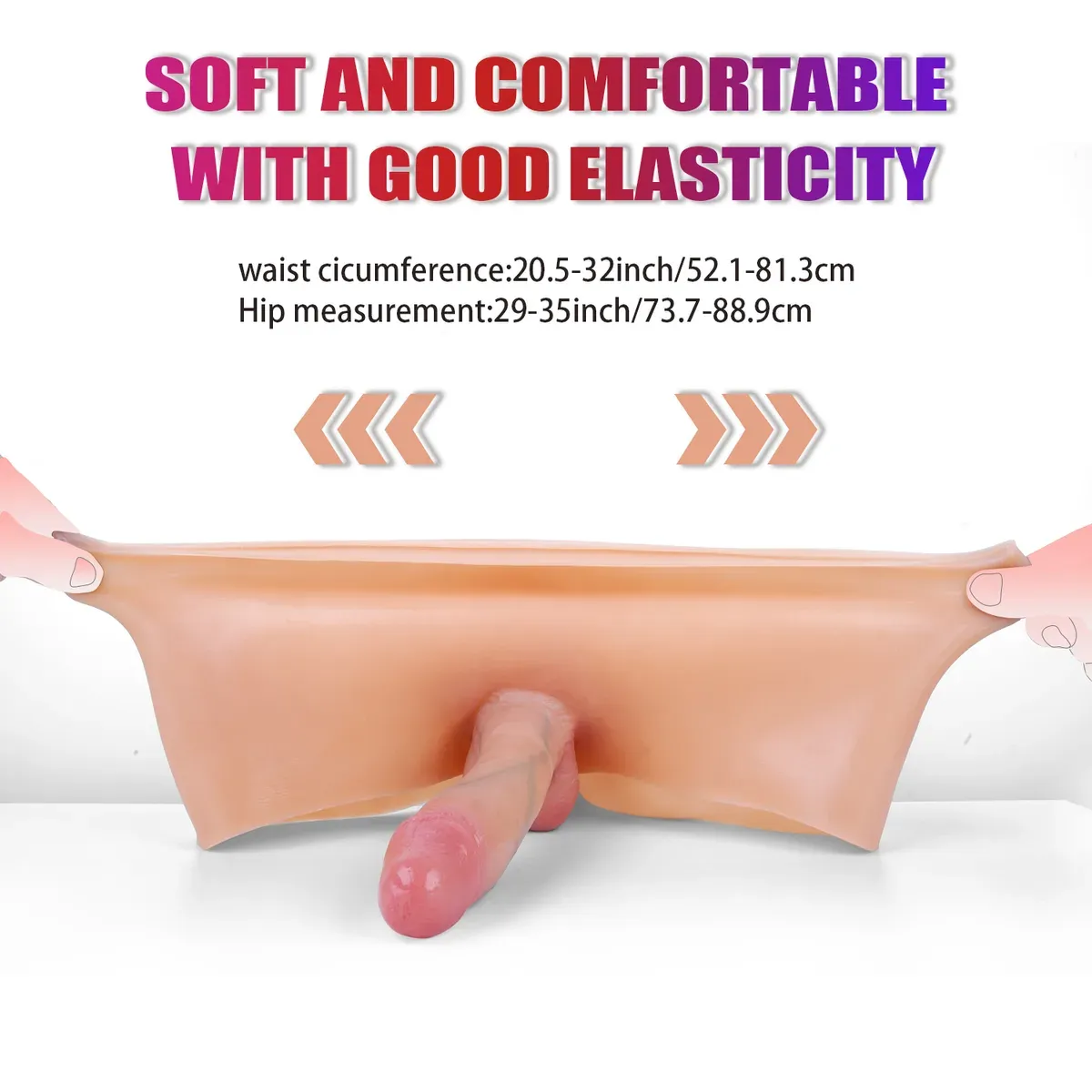 Silicone Wearable Dildo Pants with Adjustable Angle — image 10 of 15