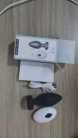 Wireless Crystal-Base Anal Plug — 9 cm, 10 Modes — thumbnail 7 of 7